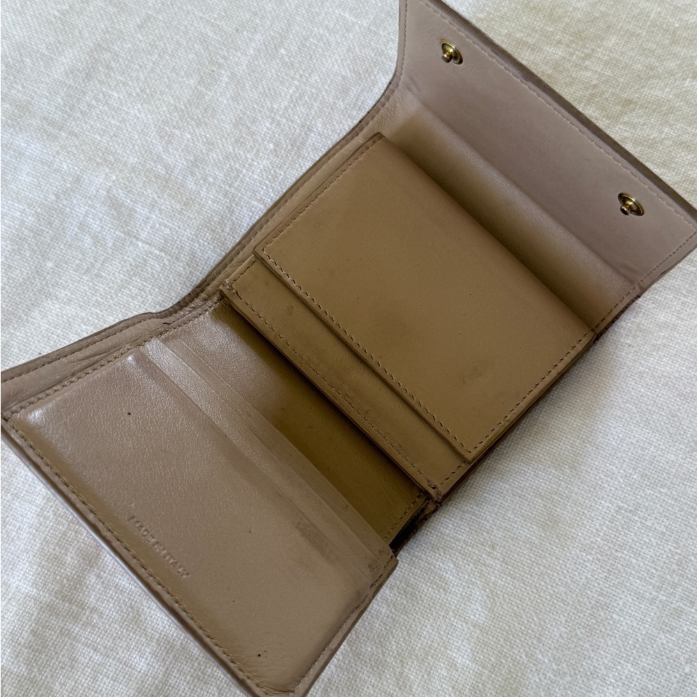 Celine Tan Leather Wallet